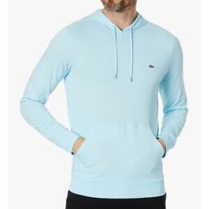 Lacoste Men's Long Sleeve Hooded Jersey Cotton T-Shirt Hoodie AGRION 2XL